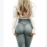 Hot new! Wrinkles less push up type women fitness high elastic thin Jeggings wicking quick drying pants sporting