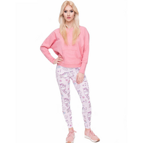 Zohra Unicorns Elegant Cozy High Waist Leggings