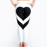 Buttock love bang color splicing yoga gym leggings