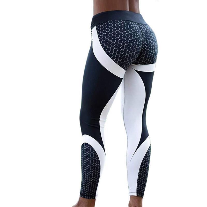 Limited Edition Mesh Pattern Printed Leggings