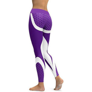 Limited Edition Mesh Pattern Printed Leggings